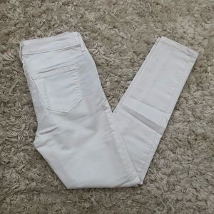 Old Navy Rockstar White Jeans
